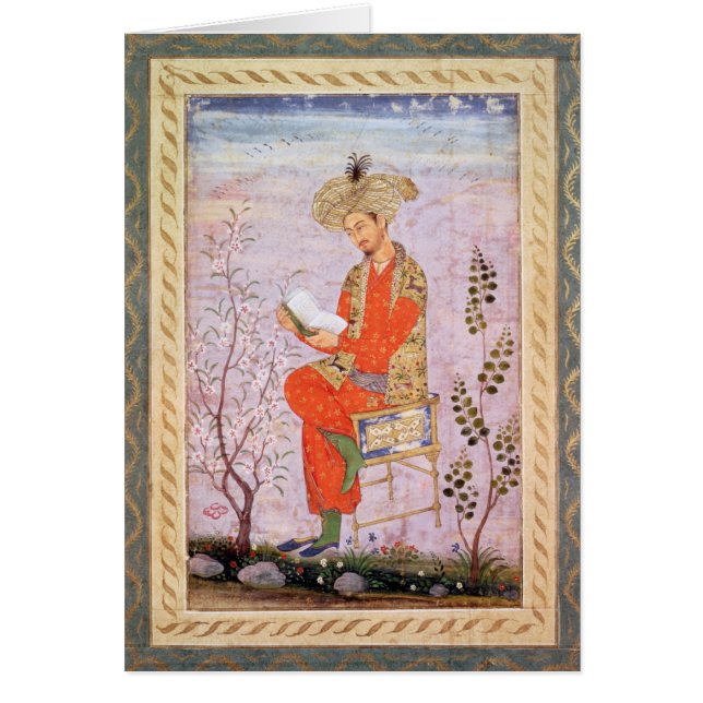 Babur Lesung, Mughal (Vorne)