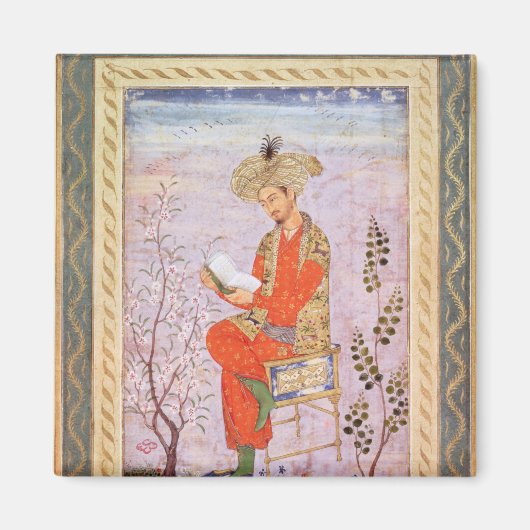 Babur Reading, Mughal Magnet (Vorne)