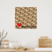 Babuschka Matrjoschka Matryoshka Poster (Küche)