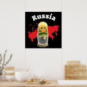 Babuschka Matrjoschka Matryoshka Poster (Küche)