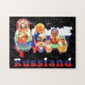 Babuschka Matrjoschka Matryoshka Puzzles (Horizontal)