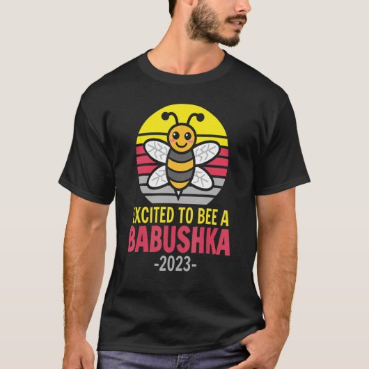 Babushka 2023 Bienenzweige als Ba T-Shirt (Vorderseite)