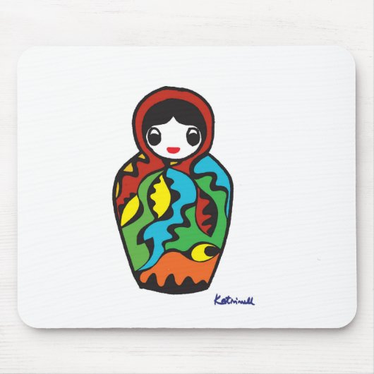 Babushka - Matryoshka Mousepad (Vorne)