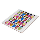 Babushka Puppe Fliese (Seite)