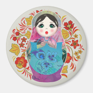 Babushka Russische Nistpuppen, Großmagnet Magnet