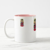 babushka zweifarbige tasse (Links)