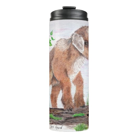 Babv Goat Thermal Tumbler Thermosbecher (Vorderseite)