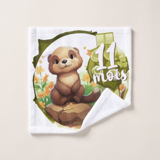 Baby - 11 Monate Waschlappen (Waschlappen)