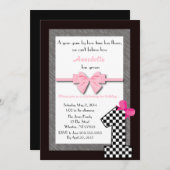 Baby-1. Geburtstag Einladung (Vorne/Hinten)