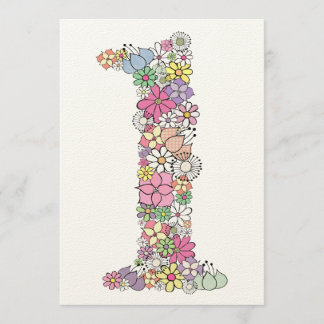 Baby 1. Geburtstag Party Custom Einladung