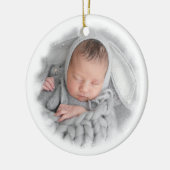 Baby 1. Weihnachtsfeier Wohngestaltung Keramik Ornament (Links)