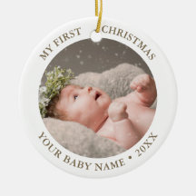 Baby 1. Weihnachtsfest Foto