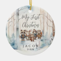 Baby 1. Weihnachtsschnee Winter Wald Cer