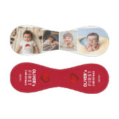 Baby 1st Christmas 4 Photo Keepsake Baseball (Paneele)