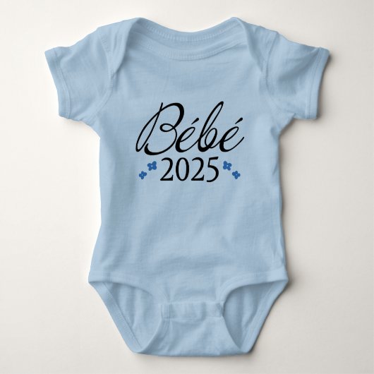 "Baby 2025" T-Shirt Baby Strampler (Vorderseite)