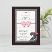 Baby-2. Geburtstag Einladung (Stehend Vorderseite)