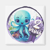 Baby - 2 Monate Magnet (Vorne)