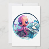 Baby - 2 Months Feiertagskarte (Vorderseite)