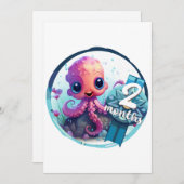 Baby - 2 Months Feiertagskarte (Vorne/Hinten)