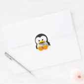 Baby 3-D Tux Linux Pinguin Sticker (Umschlag)