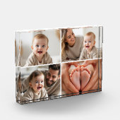 Baby 4 Foto-Collage Bild Foto-Block Fotoblock (Links)