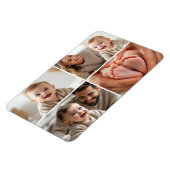 Baby 4 Foto Collage Picture Magnet (Linke Seite)