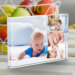 Baby 4 Foto Collage Zigzag Foto Strip