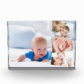 Baby 4 Foto Collage Zigzag Foto Strip (Vorderseite)