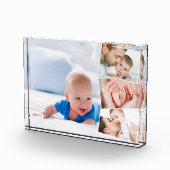 Baby 4 Foto Collage Zigzag Foto Strip (Rechts)