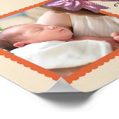 Baby 6 Monate alt Poster (Ecke)