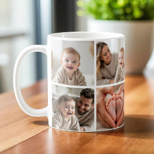 Baby 8 Foto Collage Süßes Bild Instagram Kaffeetasse