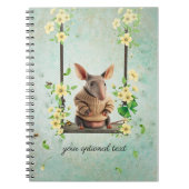 Baby Aardvark Spiral Foto Notebook Notizblock (Vorderseite)