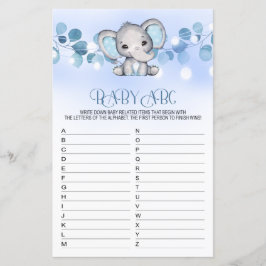 Baby ABC Baby Showgame BLUE ELEPHANT