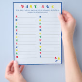 Baby ABC Game Flyer (Hand)