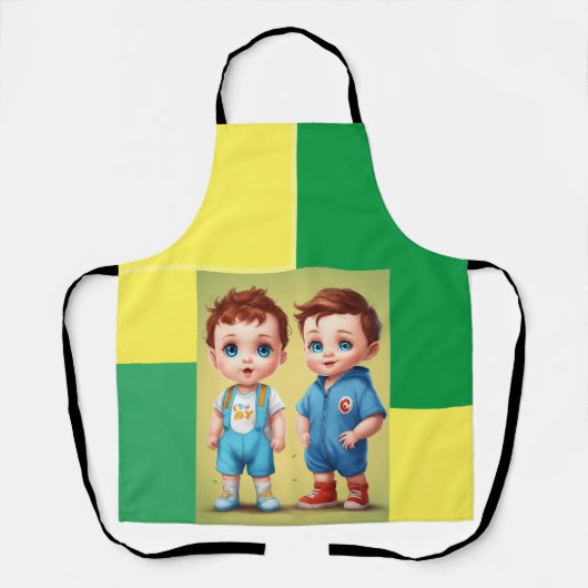 BABY & ADULT Print Schürze (Vorderseite)