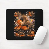 Baby-Affe Cute Punch Umarmer Plüsch Mousepad (Mit Mouse)