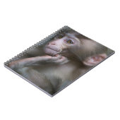 Baby-Affe Notizblock (Linke Seite)