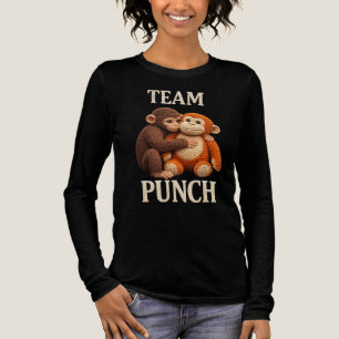 Baby-Affe Punch-Häkelanleitung Süßer Amigurumi Tri-Blend Shirt