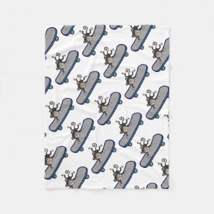 Baby Affe-ReitSkateboards Fleecedecke
