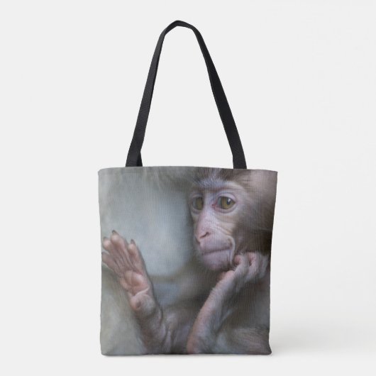 Baby-Affe Tasche (Rückseite)