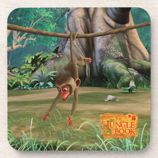 Baby-Affe Untersetzer (Vorderseite)