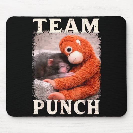 Baby-Affen-Schlag-Meme-Team-Schlag-Trend-Meme Mousepad (Vorne)