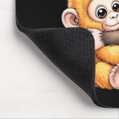 Baby-Affen-Schlag Mousepad (Ecke)