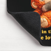 Baby-Affen-Schlag-Team Punch Mousepad (Ecke)