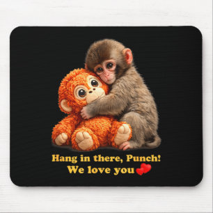 Baby-Affen-Schlag-Team Punch  Mousepad