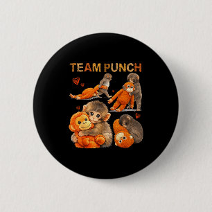 Baby-Affen-Schlag Team-Schlag Button