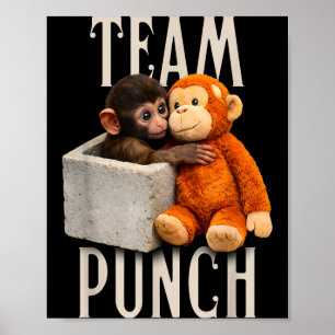 Baby-Affen-Schlag-Team schlägt zu  Poster