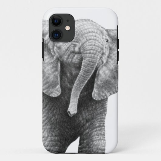 Baby-afrikanischer Elefant iPhone 5 Fall Case-Mate iPhone Hülle (Rückseite)