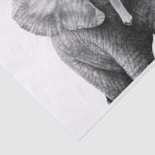 Baby-afrikanischer Elefant Seidenpapier (Ausschnitt)