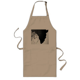 Baby-Afro-Schürze Lange Schürze